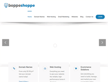 Tablet Screenshot of boppeshoppe.com